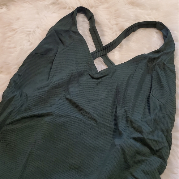 Toluca Swim Venus Midi Long Cross-back one-piece - Palm - Picture 5 of 15